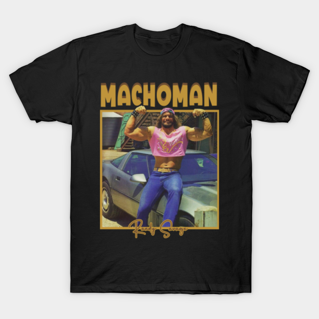 macho man randy savage retro Macho Man TShirt TeePublic